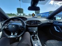 Usata Peugeot 308 GT-line 120 CV (88 kW) 2017 Nero Berlina