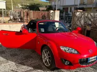 Usata Mazda MX5 126 CV (92 kW) 2010 Rosso Cabrio