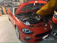 Usata Fiat 124 Spider Lusso 140 CV (102 kW) 2016 Rosso Cabrio
