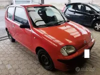 Usata Fiat Seicento 54 CV (39 kW) 2003 Rosso Utilitaria