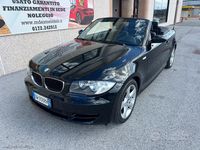 Usata BMW 118 Cabriolet 143 CV (105 kW) 2009 Nero Cabrio