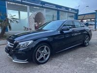 Usata Mercedes C220 Premium 171 CV (125 kW) 2017 Nero Berlina