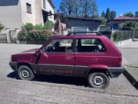 Usata Fiat Panda 4x4 50 CV (36 kW) 1991 Rosso Utilitaria