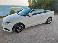 Usata Audi A3 Cabriolet 110 CV (80 kW) 2014 Bianco Cabrio