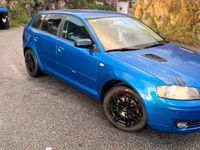 Usata Audi A3 Ambition 105 CV (77 kW) 2008 Blu Berlina