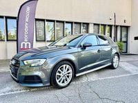 Usata Audi A3 S-Line 150 CV (110 kW) 2017 Grigio daytona Berlina