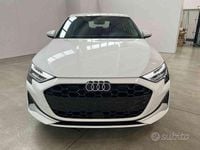 Usata Audi A3 Advanced 150 CV (110 kW) 2024 Bianco Berlina