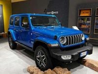 Nuova Jeep Wrangler Sahara 272 CV (200 kW) 2025 Blu/azzurro SUV