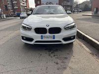Usata BMW 118 Efficient Dynamics 150 CV (110 kW) 2015 Bianco Utilitaria