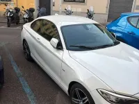 Usata BMW 218 Sport Line 150 CV (110 kW) 2017 Bianco Coupé