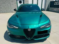Usata Alfa Romeo Giulia Quadrifoglio 510 CV (375 kW) 2022 Tristrato verde montreal Berlina