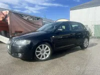 Usata Audi A3 S-Line 170 CV (125 kW) 2007 Nero Utilitaria
