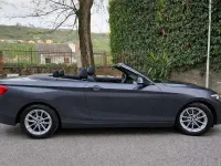 Usata BMW 218 Advantage 150 CV (110 kW) 2018 Nero Cabrio