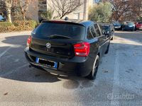 Usata BMW 116 2014 Nero Utilitaria
