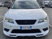 Usata Seat Leon Style 110 CV (80 kW) 2017 Bianco Berlina