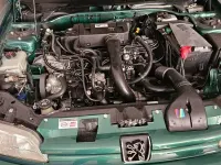 Usata Peugeot 306 Cabriolet Roland Garros 101 CV (74 kW) 1997 Verde Cabrio