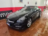 Usata Mercedes SLK200 184 CV (135 kW) 2013 Nero Cabrio
