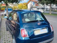 Usata Fiat 500 Lounge 95 CV (69 kW) 2015 Blu Berlina