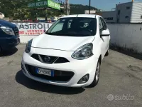 Usata Nissan Micra Acenta 80 CV (58 kW) 2014 Bianco Utilitaria