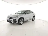 Usata VW T-Roc R-line 110 CV (80 kW) 2023 Pyrit silver metallizzato nero SUV
