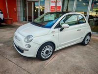 Usata Fiat 500 Lounge 95 CV (69 kW) 2010 Bianco Berlina
