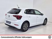 Usata VW Polo Life 95 CV (69 kW) 2023 Bianco Utilitaria