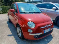 Usata Fiat 500C Lounge 69 CV (50 kW) 2014 Rosso Cabrio
