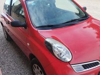 Usata Nissan Micra 80 CV (58 kW) 2009 Rosso Utilitaria