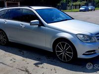 Usata Mercedes C180 120 CV (88 kW) 2013 Grigio Station wagon