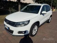 Usata VW Tiguan Sportline 110 CV (80 kW) 2015 Bianco SUV