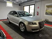 Usata Audi A3 Sportback 140 CV (102 kW) 2005 Grigio Utilitaria