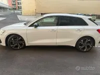 Usata Audi A3 110 CV (80 kW) 2023 Bianco Berlina