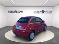 Usata Fiat 500 70 CV (51 kW) 2024 Rosso Cabrio