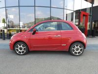 Usata Fiat 500 Lounge 69 CV (50 kW) 2008 Rosso Utilitaria