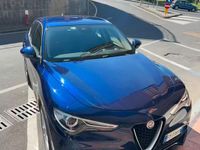 Usata Alfa Romeo Stelvio Business 190 CV (139 kW) 2019 Blu SUV
