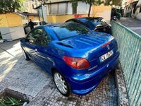 Usata Peugeot 206 60 CV (44 kW) 2005 Blu Cabrio