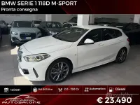 Usata BMW 118 M Sport 150 CV (110 kW) 2021 Bianco Berlina