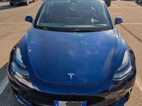 Usata Tesla Model 3 Long Range AWD 366 kW (498 CV) 2021 Blu/azzurro Berlina