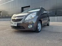 Usata Chevrolet Spark LT 82 CV (60 kW) 2010 Marrone Utilitaria
