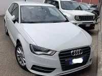 Usata Audi A3 110 CV (80 kW) 2015 Bianco Berlina