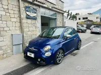 Usata Abarth 595 Turismo 135 CV (99 kW) 2016 Blu Cabrio