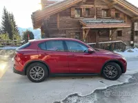 Usata Alfa Romeo Stelvio Super 200 CV (147 kW) 2017 Rosso SUV