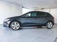 Usata Seat Leon FR 116 CV (85 kW) 2018 Nero midnight Berlina