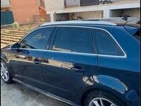 Usata Audi A3 S-Line 116 CV (85 kW) 2019 Blu Berlina