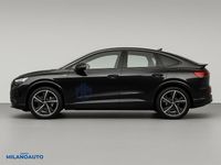 Usata Audi Q4 Sportback e-tron S-Line 210 kW (286 CV) 2024 Nero SUV