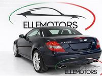 Usata Mercedes SLK200 184 CV (135 kW) 2010 Blu Cabrio