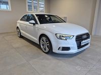 Usata Audi A3 Sport 116 CV (85 kW) 2017 Bianco Berlina