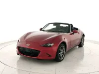 Usata Mazda MX5 Exclusive-Line 131 CV (96 kW) 2018 Rosso Cabrio
