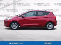 Usata Ford Fiesta Titanium S 125 CV (91 kW) 2021 Rosso Utilitaria