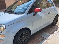 Usata Fiat 500 Lounge 101 CV (74 kW) 2009 Blu/azzurro Utilitaria